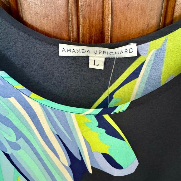 Amanda Uprichard Silk Parrot Tank Dress Gorgeous colors!  NWT - Picture 2 of 6